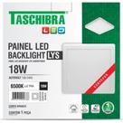 Plaf.Led Tasch.Lys Ext.Qd.18W 6500K 22Cm