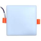 Plafon 32w Sobrepor Embutir 2 Em 1 Borda Infinita 3000k