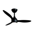 Plafon AIR Breeze LED Multicor C/ Ventilador 37W + Controle Opus ST2915 - Preto