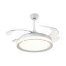 Plafon AIR PLUS Branco LED Multicor C/ Ventilador 60W OPUS ST2915