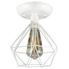 Plafon Aramado Diamante Pequeno Branco todos ambientes