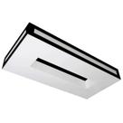 Plafon Asturias 6 Lâmpadas Preto 63x30cm Tualux