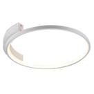 Plafon Bambolê Branco 50cm LED 30W 3000K Bivolt FO026LW Bella