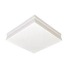 Plafon Bilbao Branco 4 Lâmpadas 36x36cm Tualux