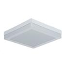 Plafon Catar Sobrepor 25W Branco 36x36 Tualux