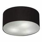 Plafon Cilíndrico Vivare Md-3058 Cúpula em Tecido 55x25cm - Bivolt