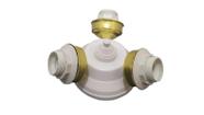 Plafon Completo P/ Ventilador De Teto Venti-delta Zeta/Topazio