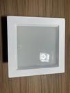 Plafon concinco embutir quadrado branco - para 1 lâmpada até 20w