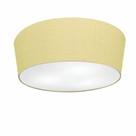 Plafon Cone Md-3004 Cúpula em Tecido 15/50x40cm Algodão Crú - Bivolt Plafon Cone Md-3004 Cúpula em Tecido 15/50x40cm Algodão Crú - Bivolt