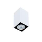 Plafon Cube 1XDicróica Branco Fundo Preto - Newline - PL03009BTPT