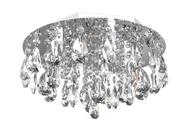 Plafon de Cristal Legitimo 30cm Quarto Sala Estar Living Hall Entrada Balcão Plafon de Cristal Legitimo 30cm Quarto Sala Estar Living Hall Entrada Balcão