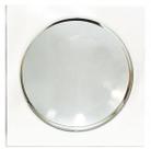 Plafon. de Embutido 195x195mm x h regulável-2 luzes E27-c/Vidro fosco (80%) + Aro quadr. Níquel