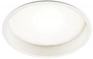 Plafon de Embutido grande c/aro rec acri BC 16Ø x 15-23cm