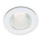 Plafon de embutir p/ 2 lampâdas em aluminio de 16"