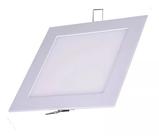 Plafon De Embutir Slim Led 12w Quadrado 21x21Cm 6500k Bivolt 780lm Flc