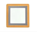 Plafon De Led Duas Cores Sobrepor Quadrado 18w + 6w Taschibra