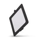 Plafon de Led Embutir Quadrado Eco 18W 4000K Preto Bivolt BDPD-1200-33 Black Decker