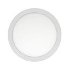 Plafon de led redondo embutir 24w 6500k branco frio bivolt galaxy