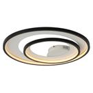 Plafon de sob bella loop preto e branco 1x60w 3000k hm008wb Plafon de sob bella loop preto e branco 1x60w 3000k hm008wb