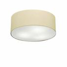 Plafon de Sobrepor Cilíndrico SP-3046 Cúpula Cor Algodão Crú
