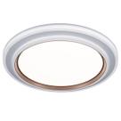 Plafon de Sobrepor Harmony Led Integrado Luz Amarela Neutra Branca 48cm 72W Bivolt