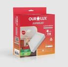 Plafon De Sobrepor Led Quadrado 12W 2700K Ourolux