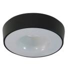 Plafon de Sobrepor Modelo Nice Preto Tualux