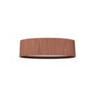 Plafon de Sobrepor Oval Wood Imbuia 75cm 4E27