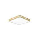 Plafon de Sobrepor Quadrado Dourado 40cm Led 30W 3 em 1 Bivolt Plafon de Sobrepor Quadrado Dourado 40cm Led 30W 3 em 1 Bivolt