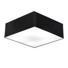 Plafon de Sobrepor Quadrado SP-3002 Cúpula Cor Preto