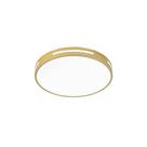 Plafon de Sobrepor Redondo Dourado 40cm Led 25W 3 em 1 Bivolt Plafon de Sobrepor Redondo Dourado 40cm Led 25W 3 em 1 Bivolt