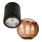 Plafon de Sobrepor Redondo Preto Foco Fixo p/ AR70 GU10 Starlumen ST2951 Plafon de Sobrepor Redondo Preto Foco Fixo p/ AR70 GU10 Starlumen ST2951