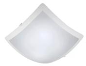 Plafon De Teto Quadrado Vidro Led 10w - Bronzearte