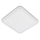 Plafon Efeito Céu Estrelado Luminária Led Quadrado Bivolt 3 Cores Teto Quarto