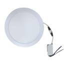 Plafon Embutir Led Painel 18w Redondo Branco Quente 3000k