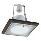 Plafon Embutir Marea 15X15 Tabaco 1XE27 Madelustre 0951TA
