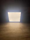 Plafon embutir quadrado 25w alum led painel 29cm - preto