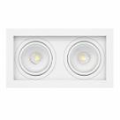 Plafon Embutir Retangular 345 x 180mm 2 luzes Par 30 Lumini Lab Plafon Embutir Retangular 345 x 180mm 2 luzes Par 30 Lumini Lab