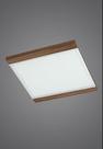 Plafon embutir styllus 23x28cm 2e27 nogal malaga 2393 madelustre