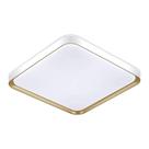 Plafon Hevvy Toronto Quadrado 30cm 24W Branco e Dourado Plafon Hevvy Toronto Quadrado 30cm 24W Branco e Dourado