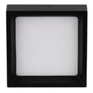 Plafon Led 12W Stella Sobrepor Deep 16cm Recuado Preto 3000K STH20902PTO/30