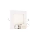 Plafon Led 6w Branco Frio Quadrado Embutir