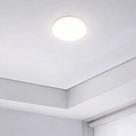 Plafon Led Borda Infinita Embutir / Sobrepor 12w Redondo