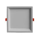 Plafon LED de Embutir 12W 4000k 12x12cm Low Frame Bella Iluminação Bivolt Branco