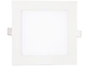 Plafon LED de Embutir Quadrado 18W Kian - G2 Slim Branco