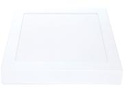 Plafon LED de Sobrepor Quadrado 18W Avant - 768100572 Branco