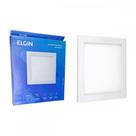 Plafon Led Embutir Elgin Quadrado 18W. 1440Lm. 6500K. Bivolt Branco