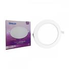 Plafon Led Embutir Opalux Redondo 24W. 1680Lm. 6500K. Bivolt Branco