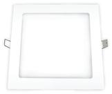 Plafon Led Embutir Quadrado 12W Bivolt 6400K OuroLux