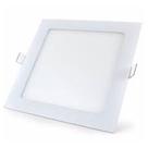 Plafon Led Embutir Quadrado 24W 4100K Leitoso Blumenau